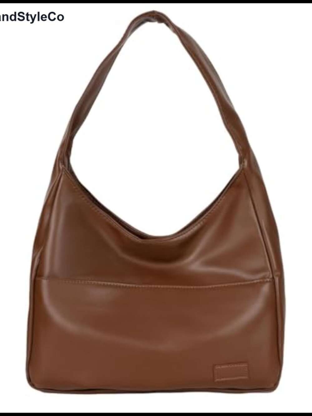 Women Vegan Leather Tote Handbag Large Soft Shoulder Bag
